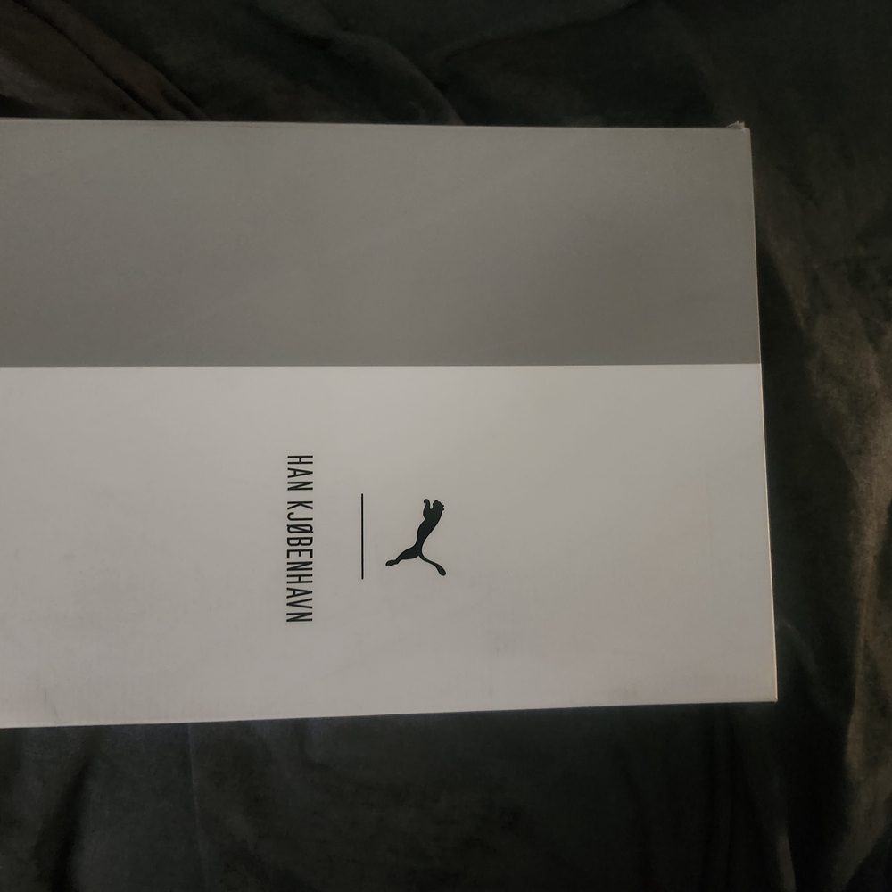 Puma Athletic Shoes - Gray and White